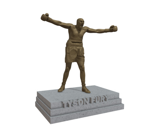 Tyson fury statue british - fury,