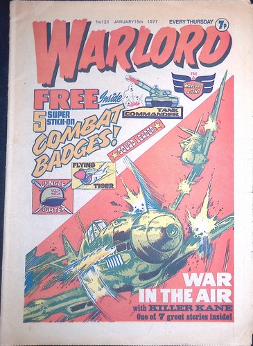 Warlord 121 january 15th 1977 - warlord,