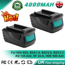 2x Battery 21.6V For Hilti