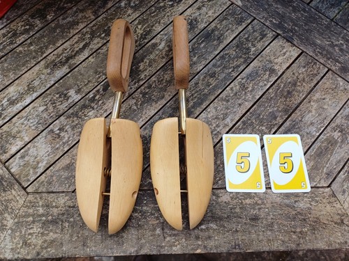 Wooden shoe trees vintage - wooden,