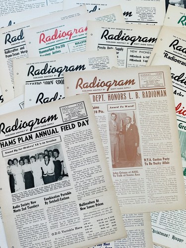 Lot radiogram scott - scott, radio