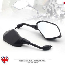 Motorcycle Rear view Side Mirrors For ATV Kawasaki Suzuki Honda 7/8" Handle Bar