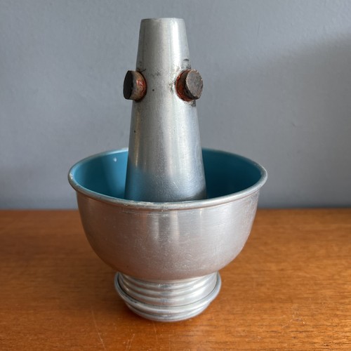 Vintage aluminium metal brass - vintage,