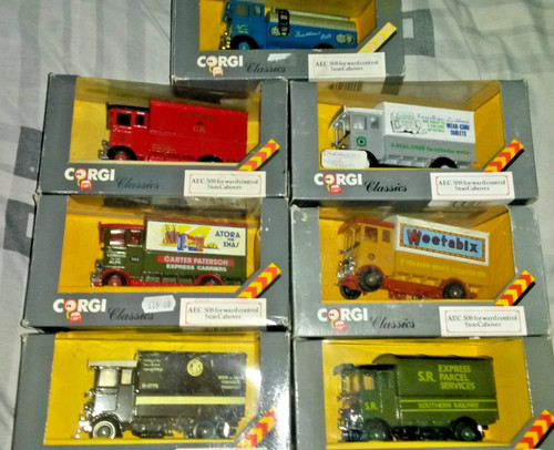 Vintage corgi classics aec - 7x,