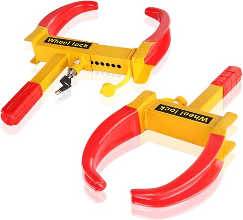 Heavy duty wheel clamp - heavy,