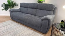 Sofology Gracie Fabric 3 Seater in Lifestyle Flecked Charcoal