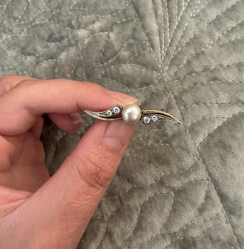 Vintage bar brooch women