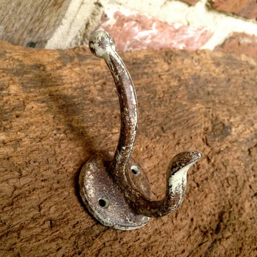 Coat hook antique green - antique,