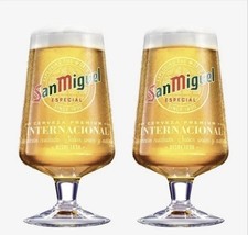 2 X San Miguel Chalice Half