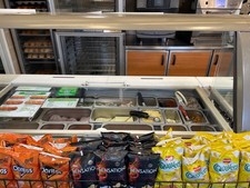 Commercial fridge counter