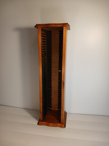 Wooden storage tower - wooden, cd