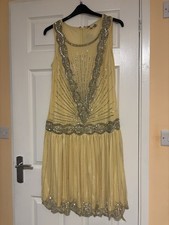 Stunning Yellow Charleston Style Dress