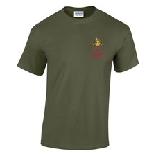 OFFICIAL British Army Armed Forces Veteran Embroidered 100% Cotton T-Shirt