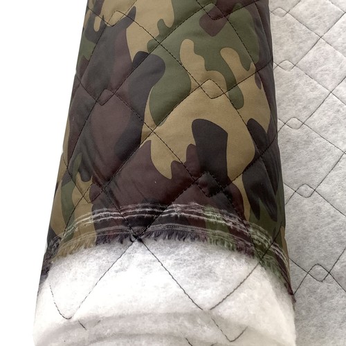 Quilted fabric camo 4oz - quilted,