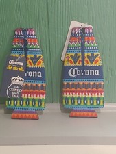 Corona Beer Bottle Koozie Coozie  Set of 2  Bottle Coolers