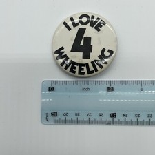 I Love 4 Wheeling Pinback