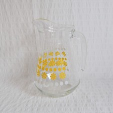 Vintage Glass Jug, 1970's