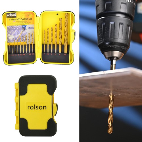 Rolson 15pcs woodworking drill - woodworking,