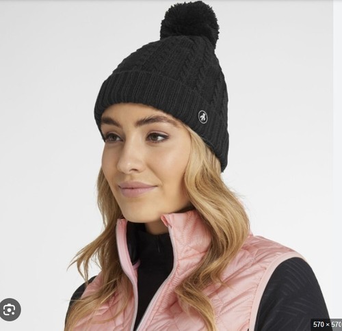 Ladies wooly hat green - -,