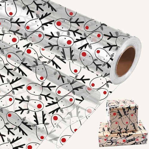 Cellophane wrap clear hamper - cellophane,