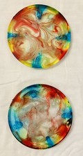Unique Resin Coasters Set of