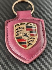 Porsche Pendant Keyring Ruby