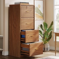 4-Drawer File Cabinet with
