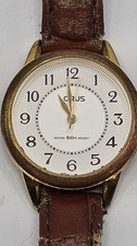 Lorus Gold-Tone Analog Watch