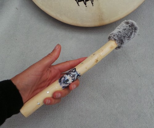 Drum beater shamanic - , drums