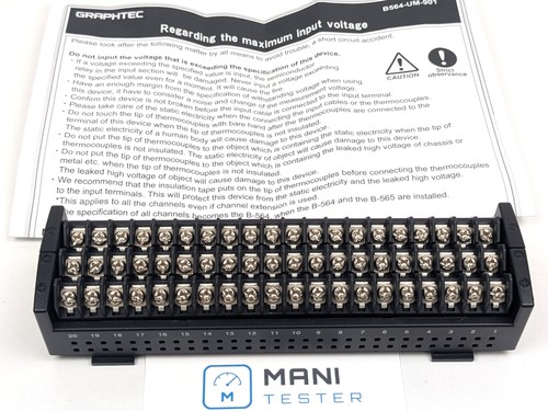 Graphtec 564 input terminal - graphtec,