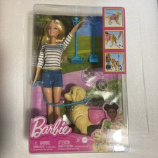 Barbie Walking Potty Poop Pup