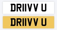 DRIVER Private number plate