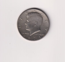 US JFK Kennedy Half Dollar 1971 VERY HIGH GRADE COIN HH80