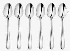 6x Tea Spoon Cutlery Stainless