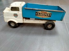 Tri-ang Junior Series - vintage pressed steel transport truck - Spares or Repair
