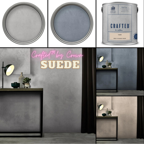 Crown crafted suede textured - suede,