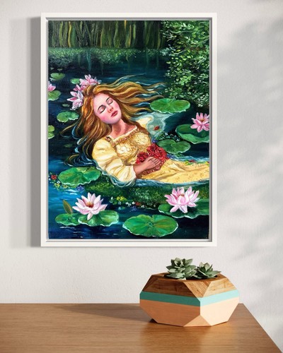 Ophelia original oil - original, painting