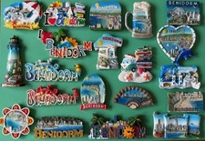 Souvenir fridge magnet - Benidorm