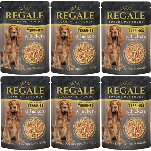 Regale luxury dog food - regale, 6x