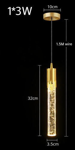 Modern ceiling light - modern, crystal