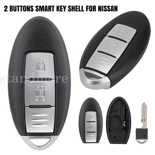 Button key case for nissan - for,