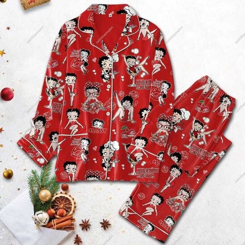 Betty boop christmas pajamas - christmas,