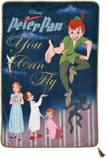 Disney Store Peter Pan Limited edition Anniversary Throw Blanket - BNWT