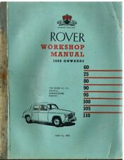 ROVER P4 60 75 80 90 95 100