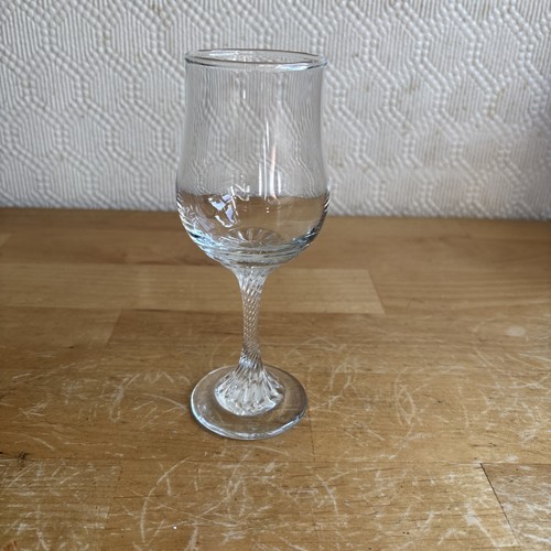 Vintage wine glass with - glass,