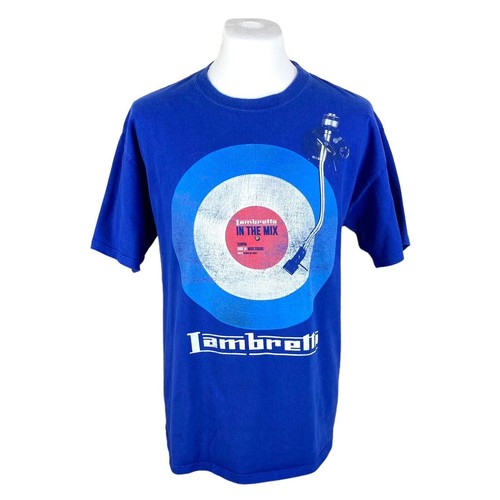 Lambretta shirt large - large, blue