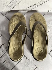 Crocs Capri Flip Flops Brown