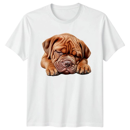 Sleeping dogue bordeaux dog - de,