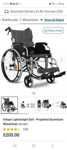 Aidapt self propelled - aidapt,