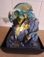 Mystic Dragon Fountain Water Fountain Indoor Water Feature LED Lights